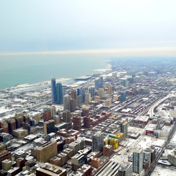 Chicago from Willis Tower